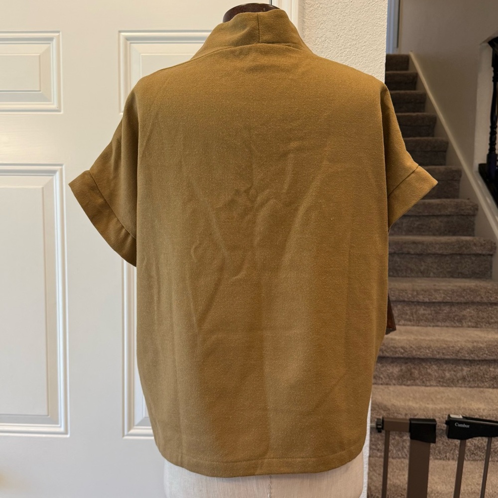 Brooke Wright Wool Popover Blouse - image 4